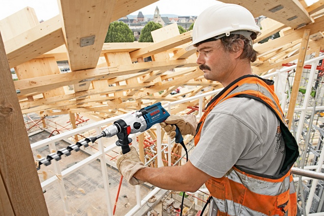 Bosch GSB 162-2 RE Professional příklepová vrtačka - 060118B000