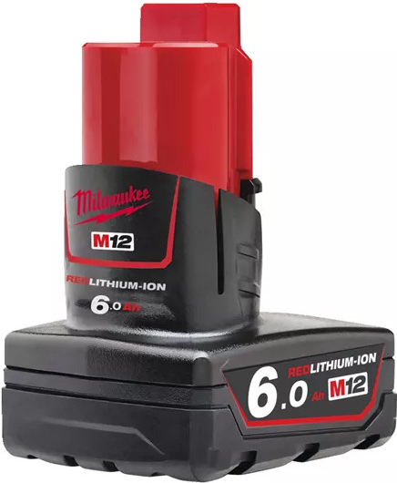 Milwaukee M12 B6 Li-on akumulátor 12V/6,0Ah - originální - 4932451395
