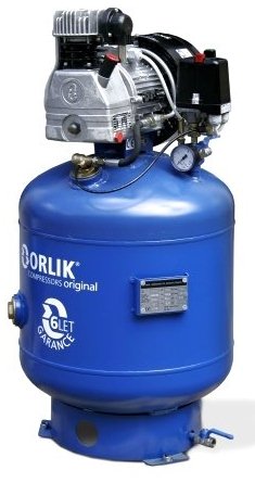 ORLÍK SKS 4-2/100 vertikální olejový kompresor 230V, 0,75kW, 100l