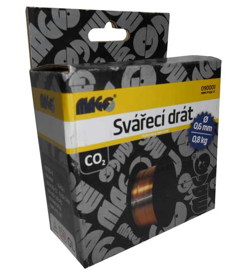 Magg 090001 Svářecí drát 0,6 mm / 0,8kg