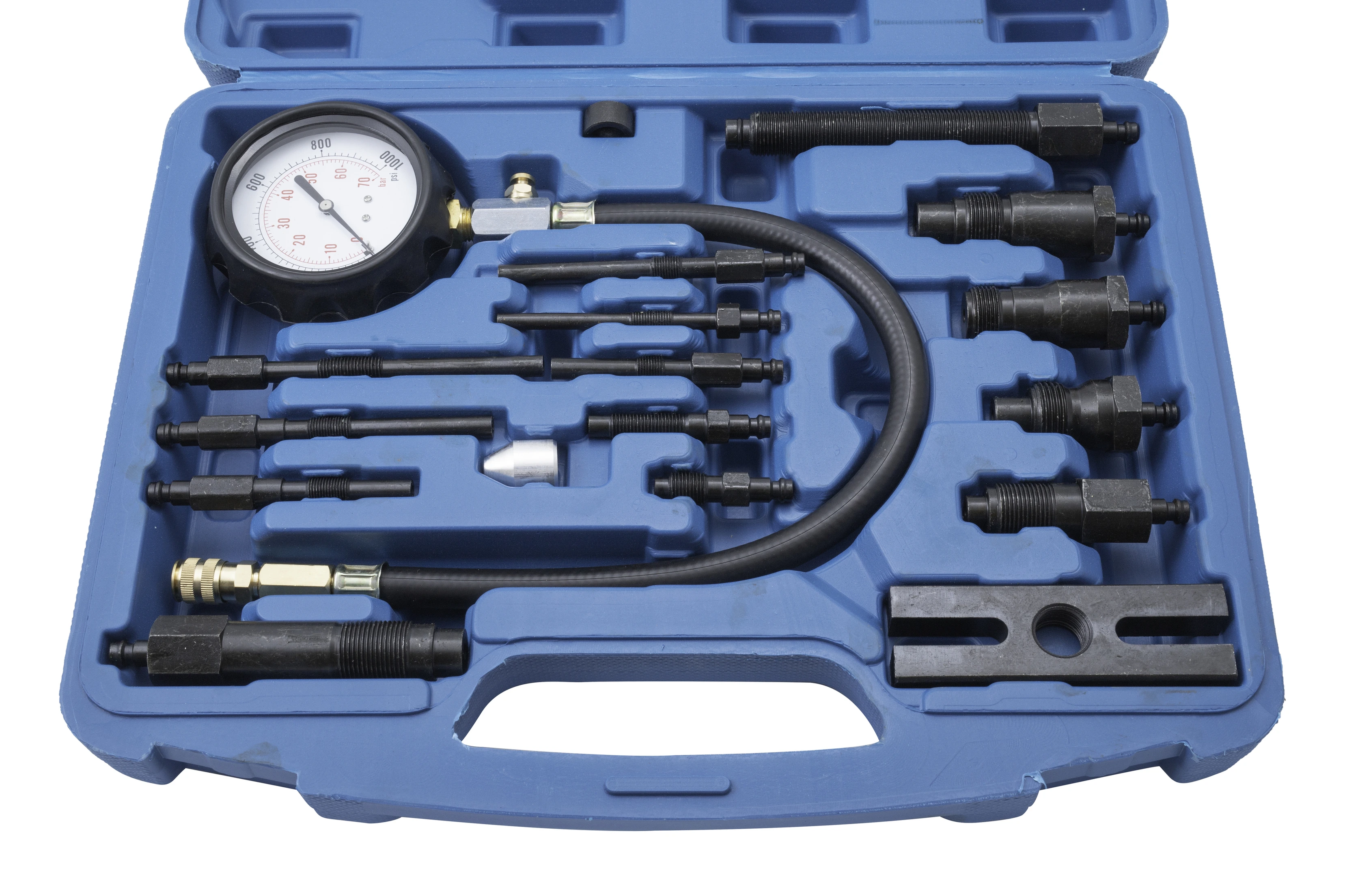 QUATROS QS30196 Kompresiometr, tester komprese diesel, 16 kusů