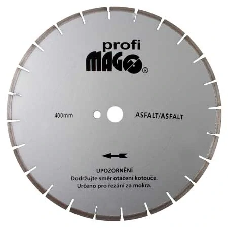 Magg DKS400 diamantový kotouč 400x3,6x25,4 mm segmentový na asfalt