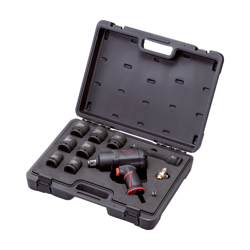 M7 NC-6255QK 3/4" pneu příklepový utahovák 1898 Nm + kufr s příslušenstvím