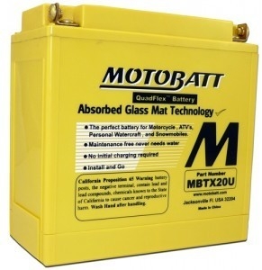 MOTOBATT MBTX20U 12V 21Ah 280A motobaterie