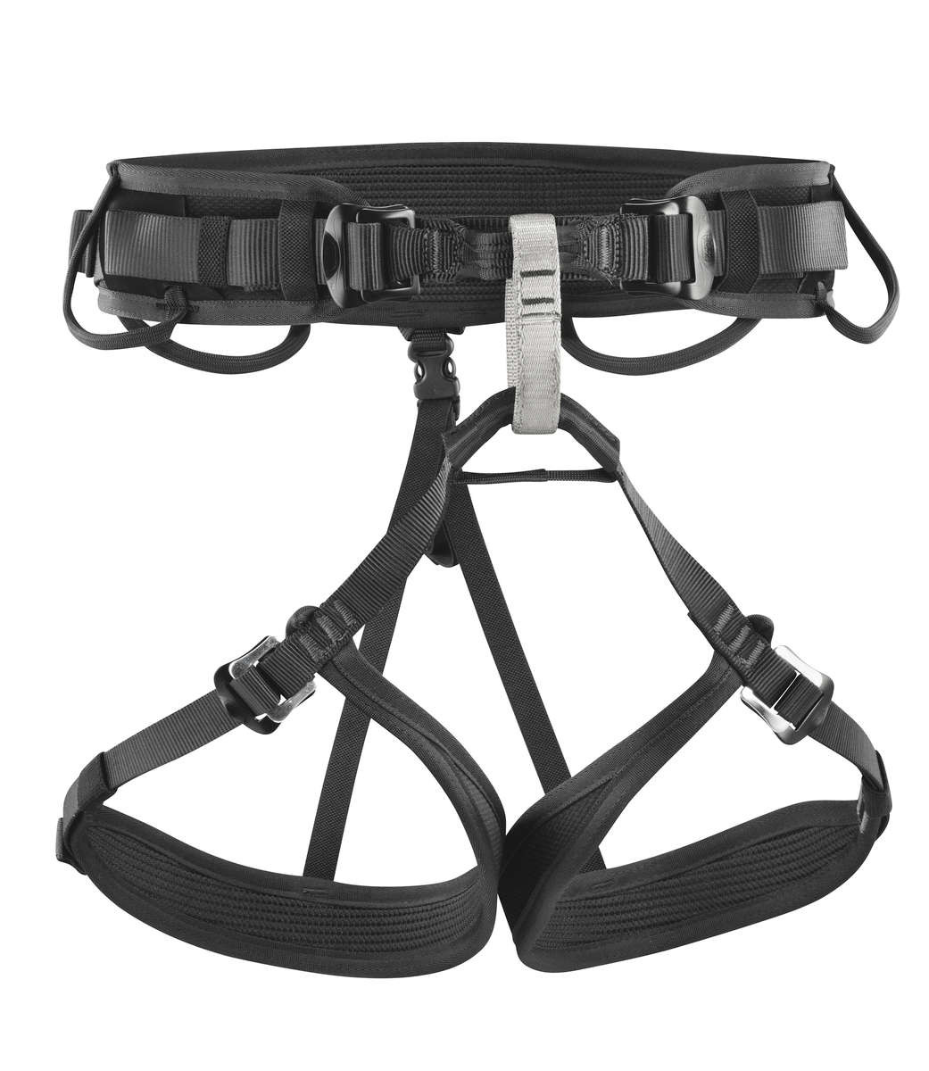 PETZL ASPIC jednoduchý černý sedací úvazek