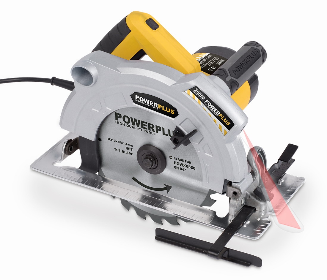 PowerPlus POWX0550 Okružní pila 1800W/210mm