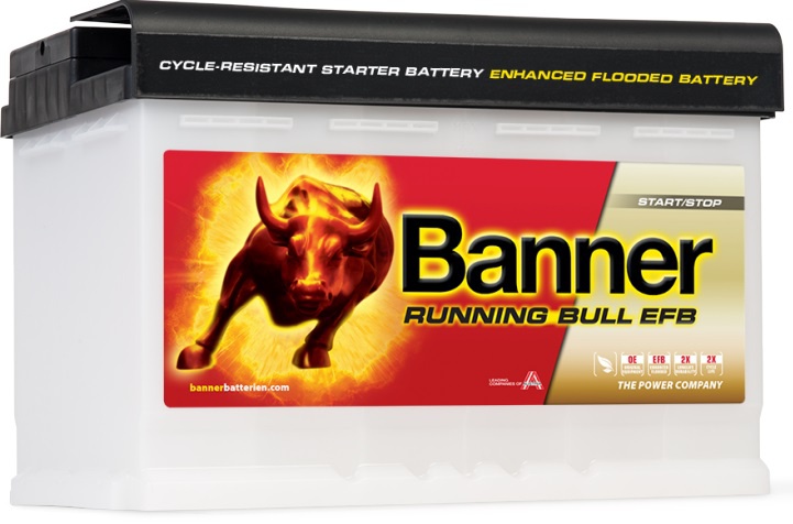 BANNER Running Bull EFB 12V 70Ah 57011