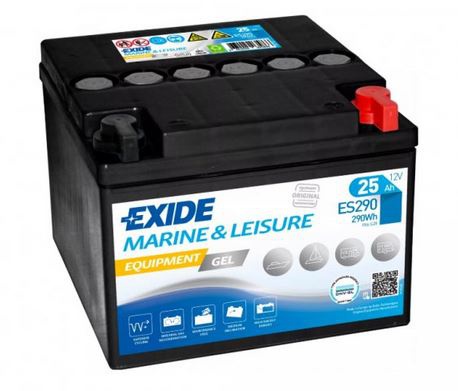 EXIDE EQUIPMENT GEL 12V 25Ah ES290 trakční baterie