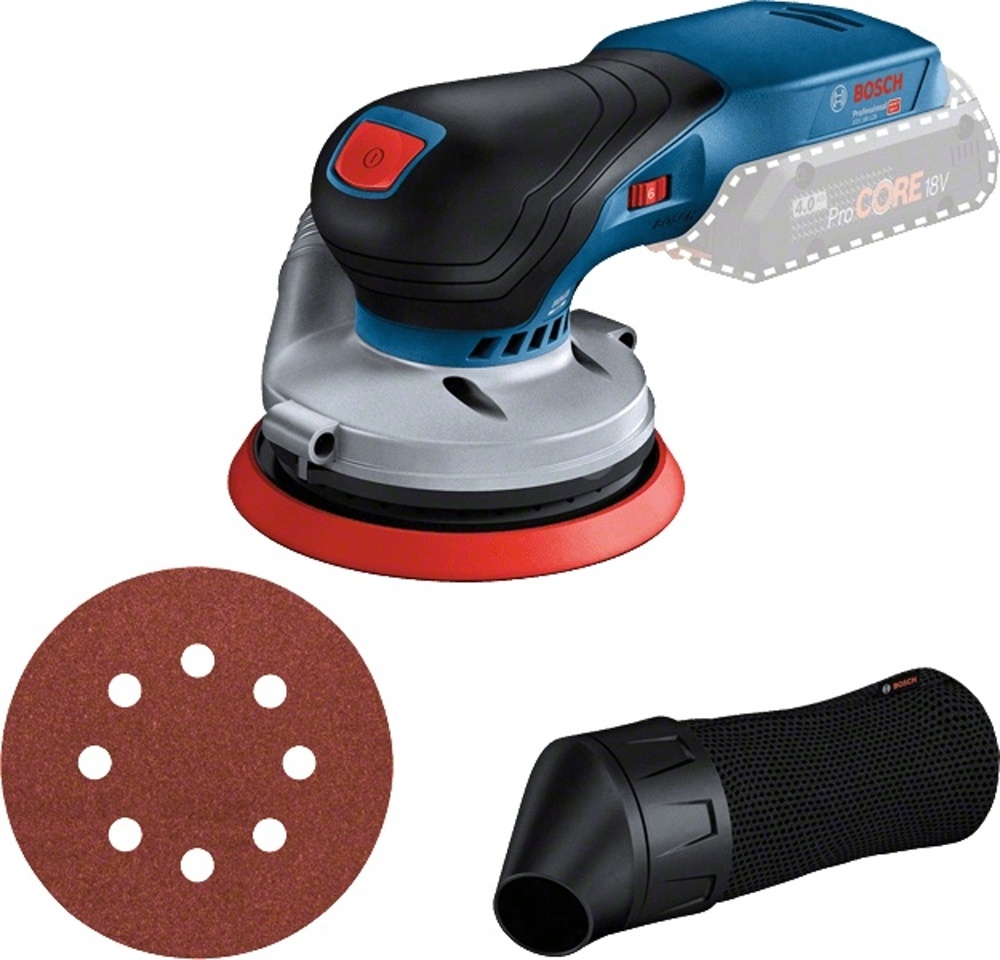 BOSCH GEX 18V-125 Solo Aku vibrační bruska 18V (bez aku) - 0601372201