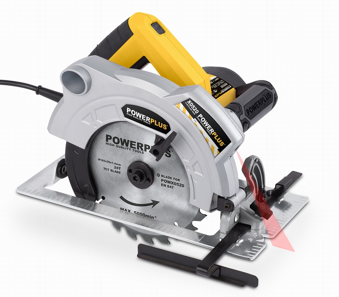 PowerPlus POWX0520 Okružní pila 1500W / 185mm