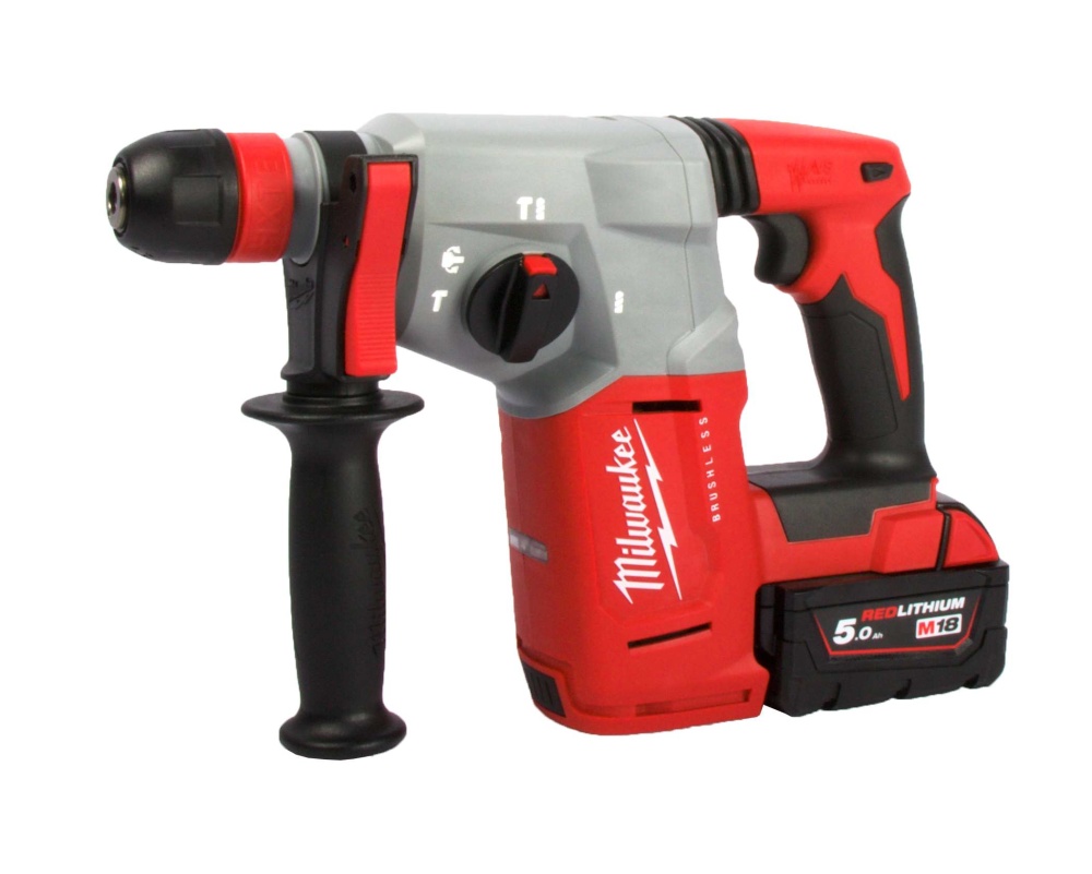 MILWAUKEE M18 BLHX-502X Aku kombinované SDS-plus kladivo 18V / 2x 5,0Ah