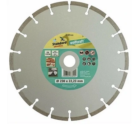 WOLFCRAFT 8389000 Kotouč diamant 230x22,2mm segment