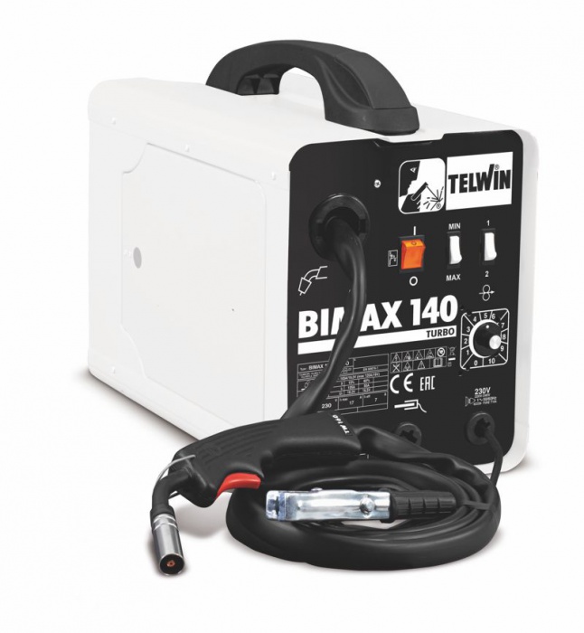 TELWIN BIMAX 140 Svářečka CO2, trubičkový drát / FLUX