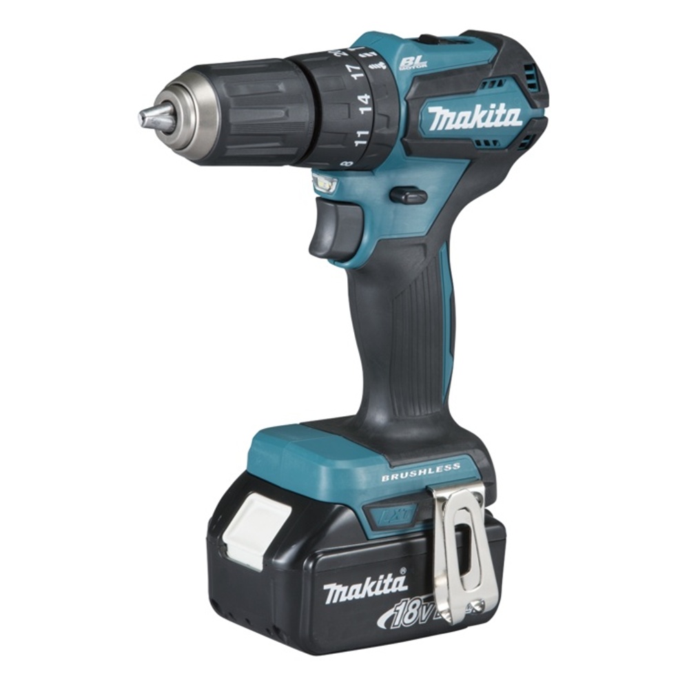 MAKITA DHP483RFJ Aku příklepová vrtačka 18V / 3,0Ah