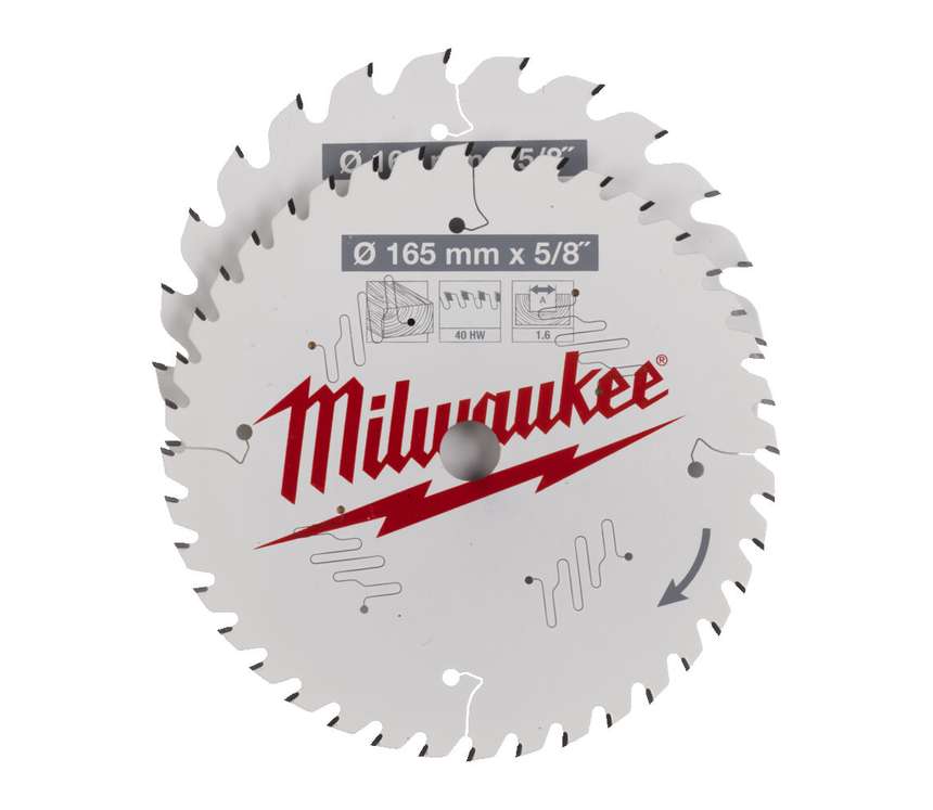 MILWAUKEE pilové kotouče SET 2ks, 165mm, 1x24Z + 1x40Z - 4932479837