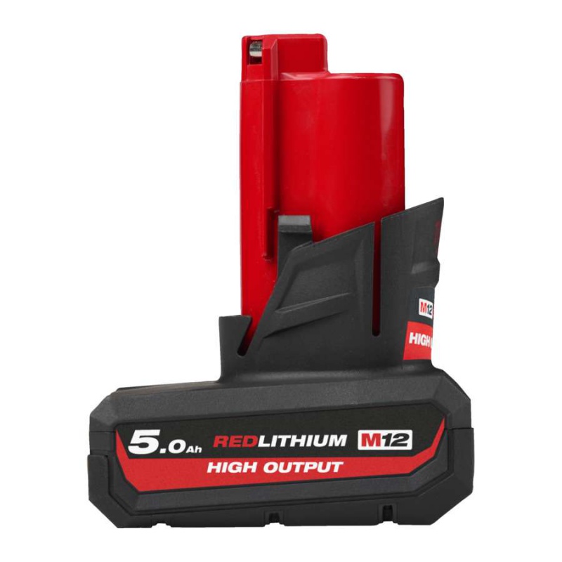 MILWAUKEE M12 HB5 Akumulátor HIGH OUTPUT 5,0 Ah, 12V originální - 4932480165