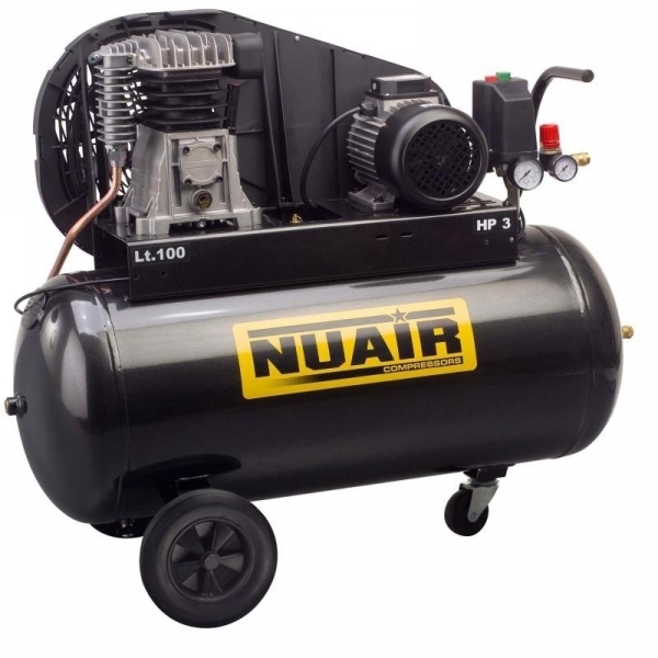 NUAIR B3800B/100 CT4 olejový kompresor 400V, 3kW