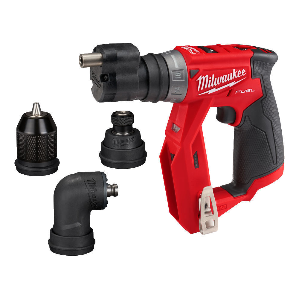 MILWAUKEE M12 FDDXKIT-0 Aku vrtačka-šroubovák s vyměnitelnými nástavci 12V (bez aku) - 4933471332