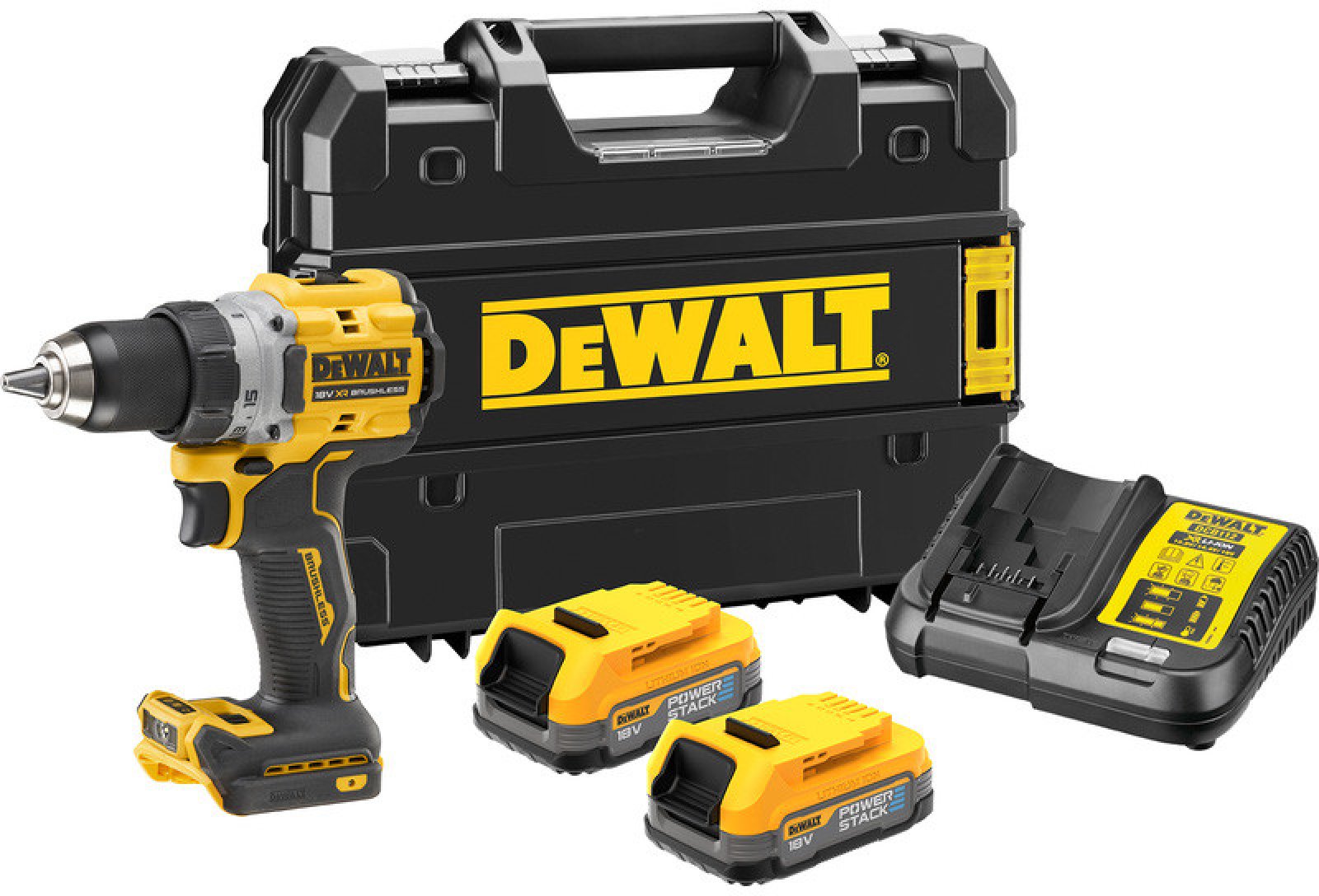 DEWALT DCD800E2T Aku vrtačka 18V; 2x 1,7Ah