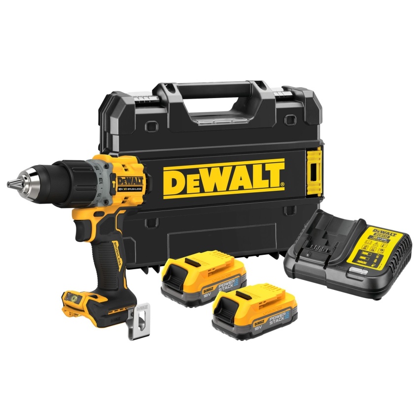 DEWALT DCD805E2T Aku příklepová vrtačka 18V; 2x 1,7Ah
