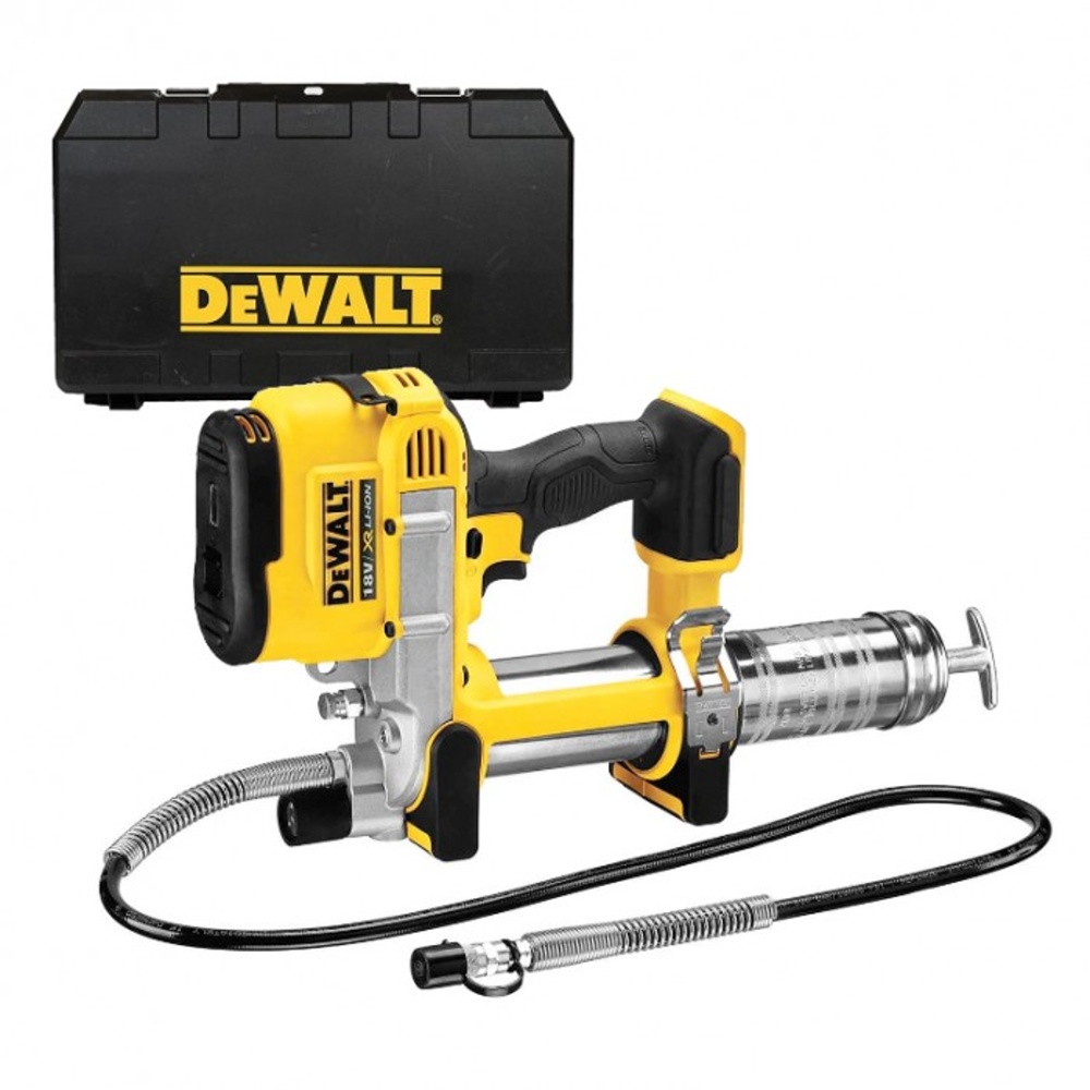 DEWALT DCGG571NK Aku mazací lis 18V (bez aku)