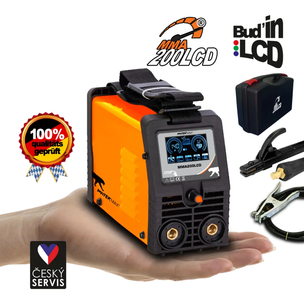 PANTERMAX MMA200pulse invertorová svářečka MMA/TIG