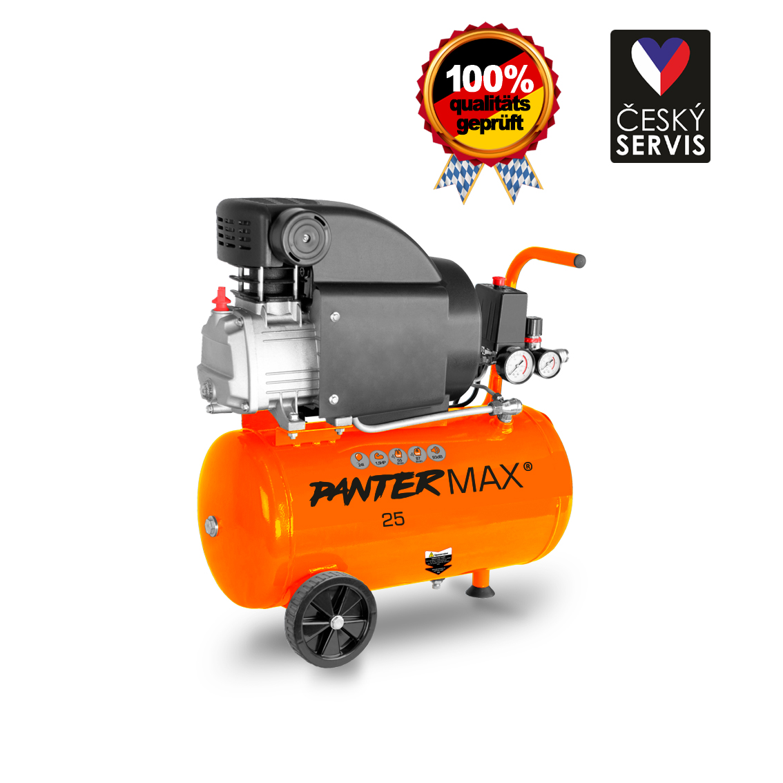PANTERMAX®AirFlow® 25 olejový kompresor 1,1kW