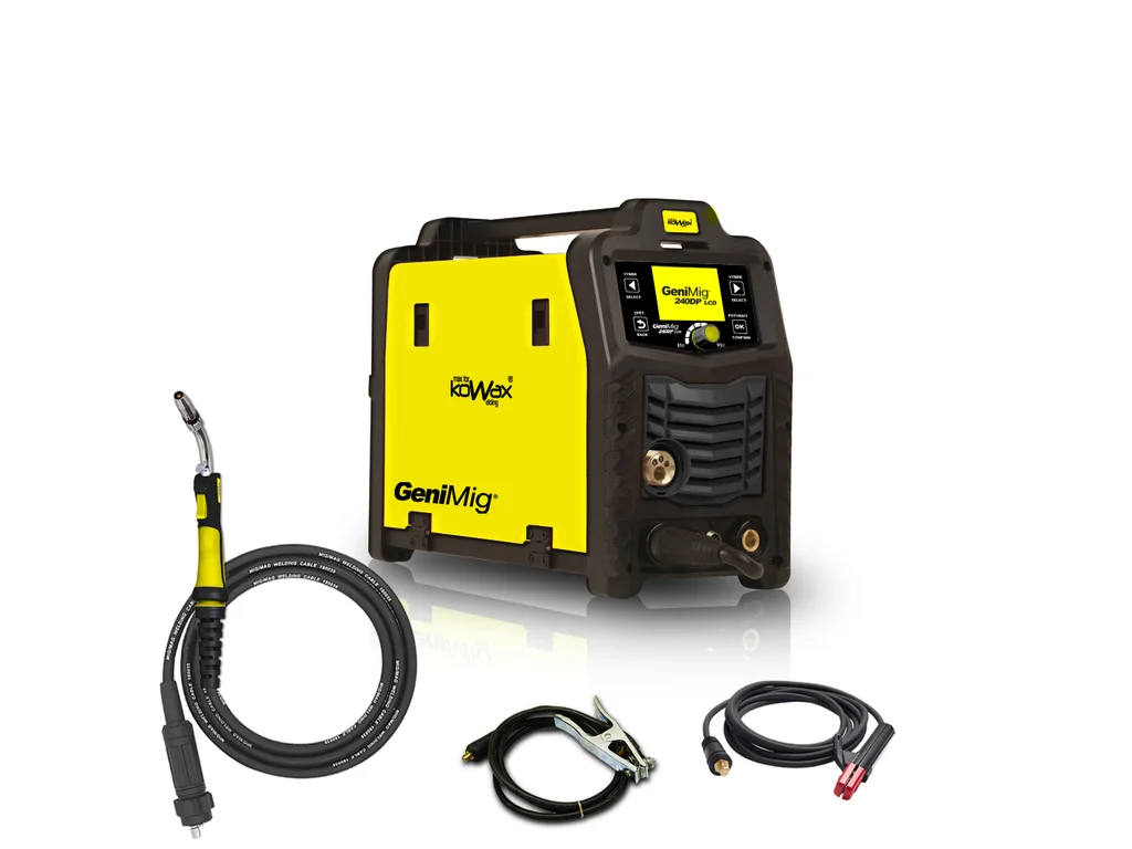 KOWAX® GeniMig®240DP LCD Svařovací invertor MIG/MAG/LiftTIG/MMA