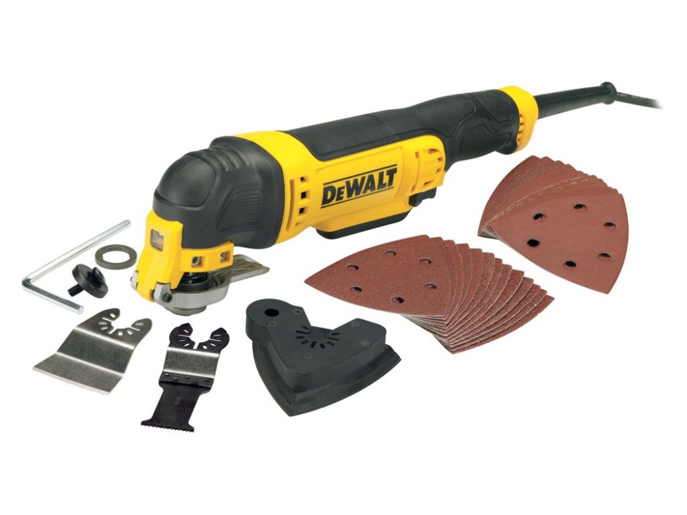 DEWALT DWE315 Aku oscilační multibruska s regulací 300W