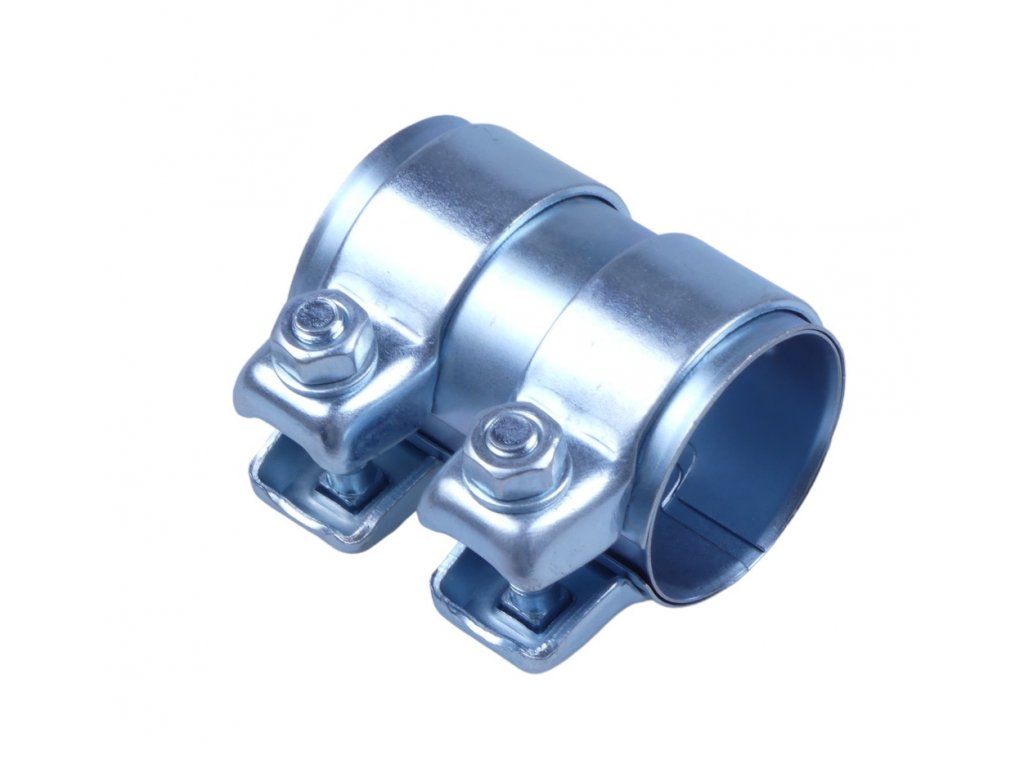 MDTools 1003147980 Spona výfuku, dvojitá trubková, průměr 55 mm