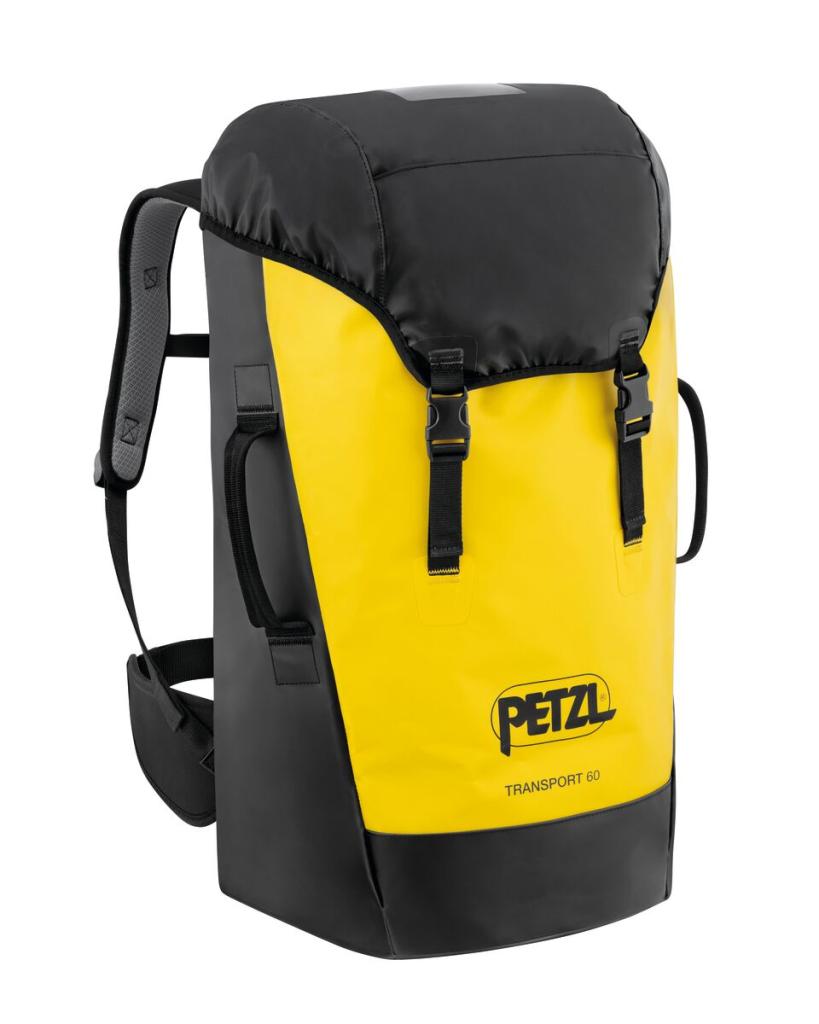 PETZL TRANSPORT 60 L odolný vak žlutý