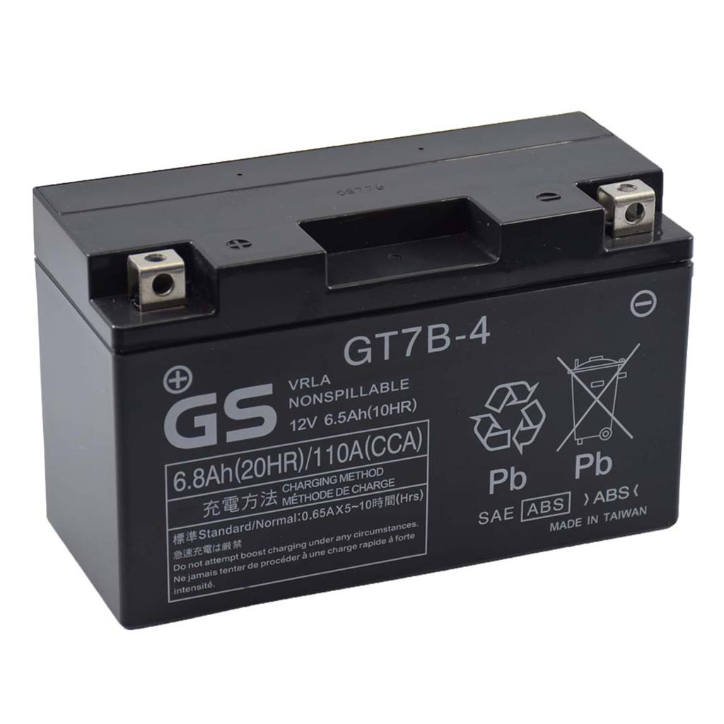 YUASA GS GT7B-4 12V 6,5Ah motobaterie