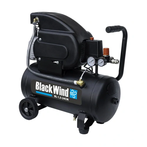 Black Wind BL-1,5-24CM olejový pístový kompresor 1,5kW