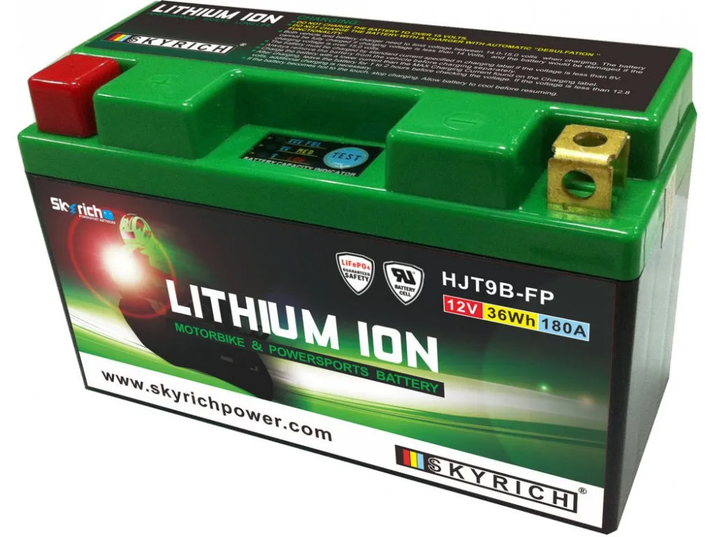 Skyrich Lithium HJT9B-FP Motobaterie 12V 36Wh