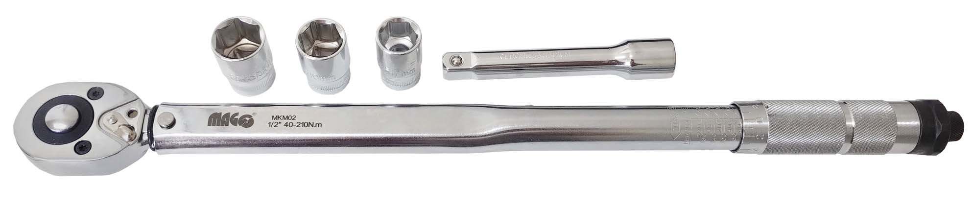 MAGG MKM02 Momentový klíč 1/2" 40-210 Nm
