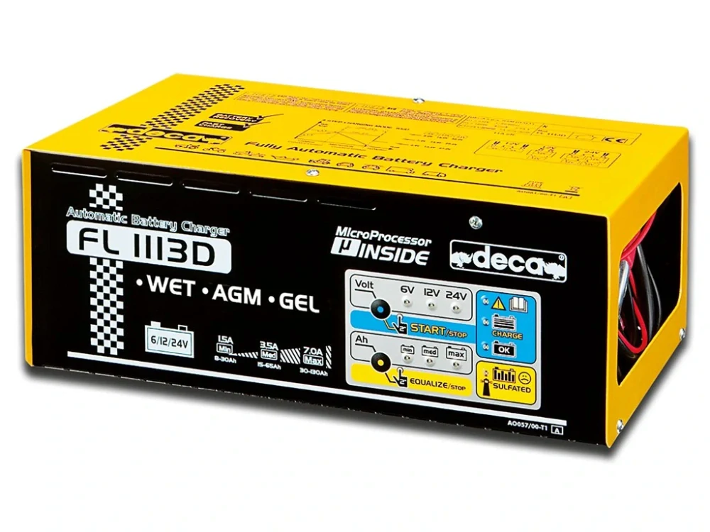 DECA FL 1113D (6V/12V/24V) automatická nabíječka 7A