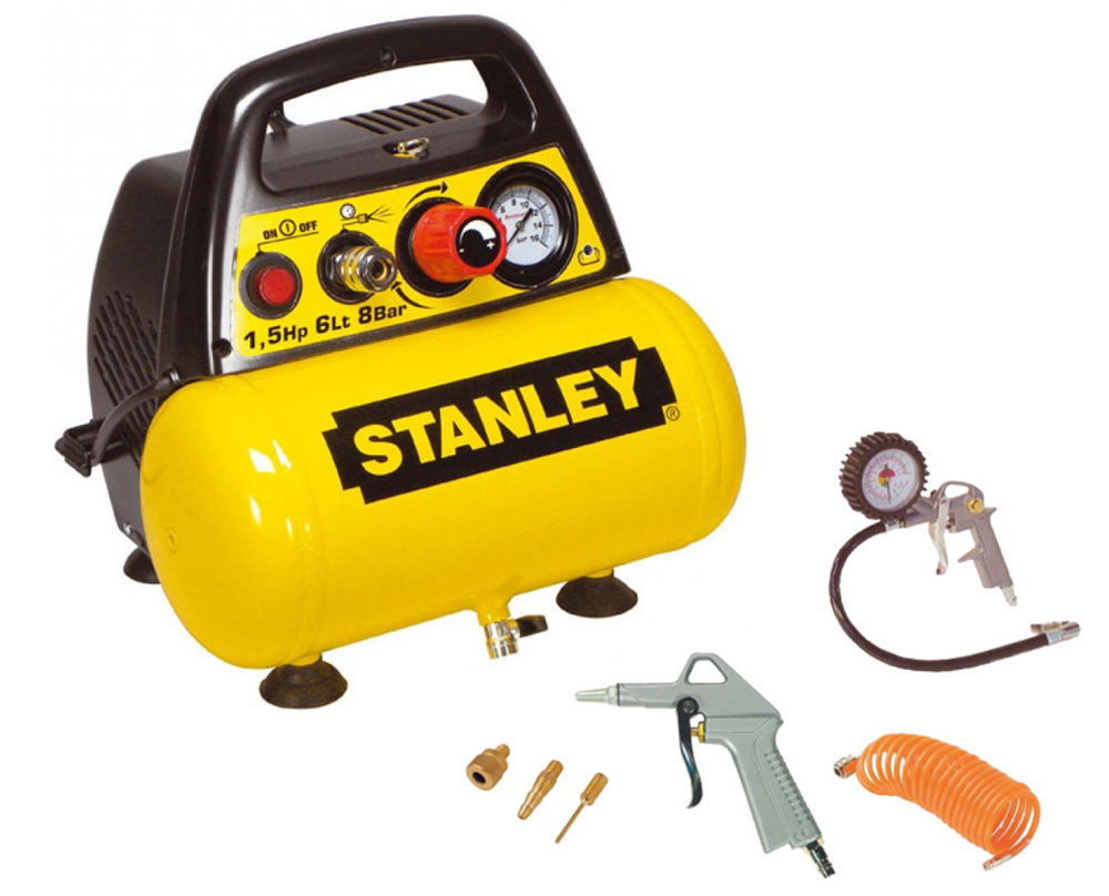 STANLEY DN 200/8/6 KIT bezolejový kompresor