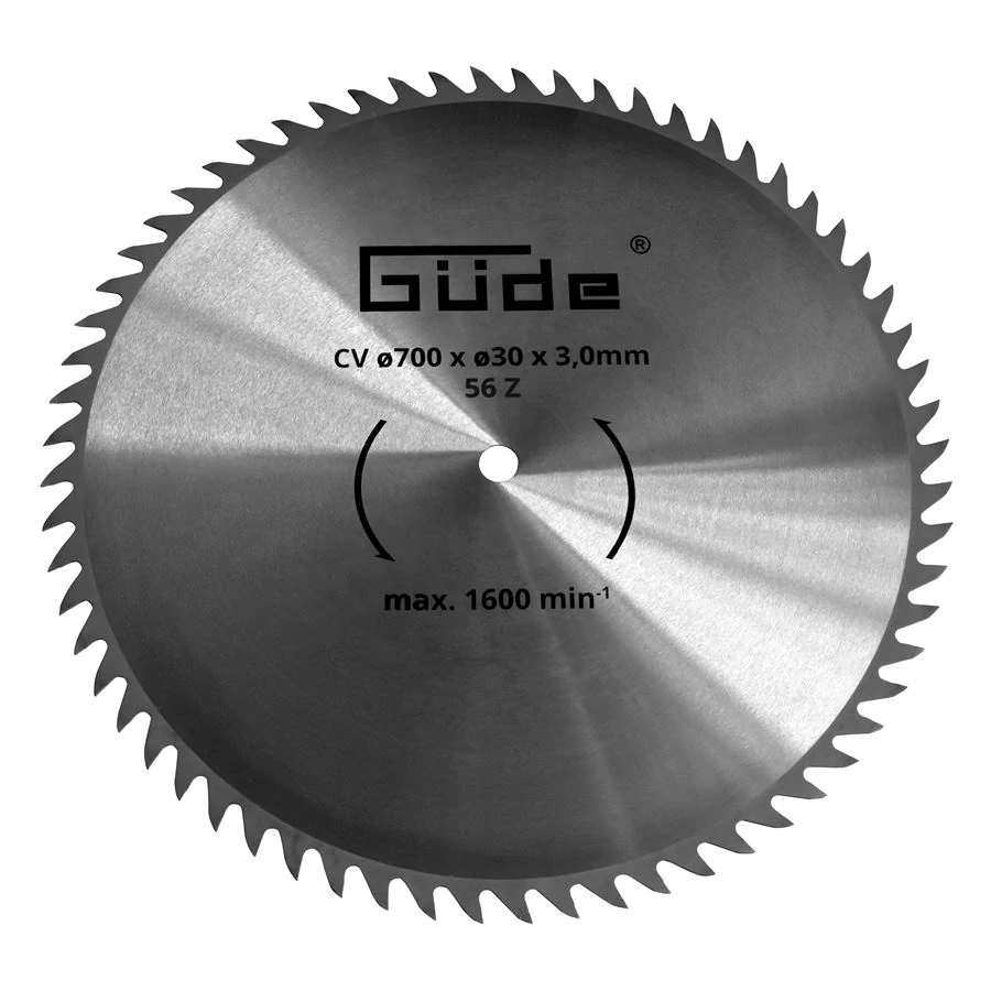 GÜDE 1867 Pilový kotouč na dřevo CV 700x30x3,0 - 56Z
