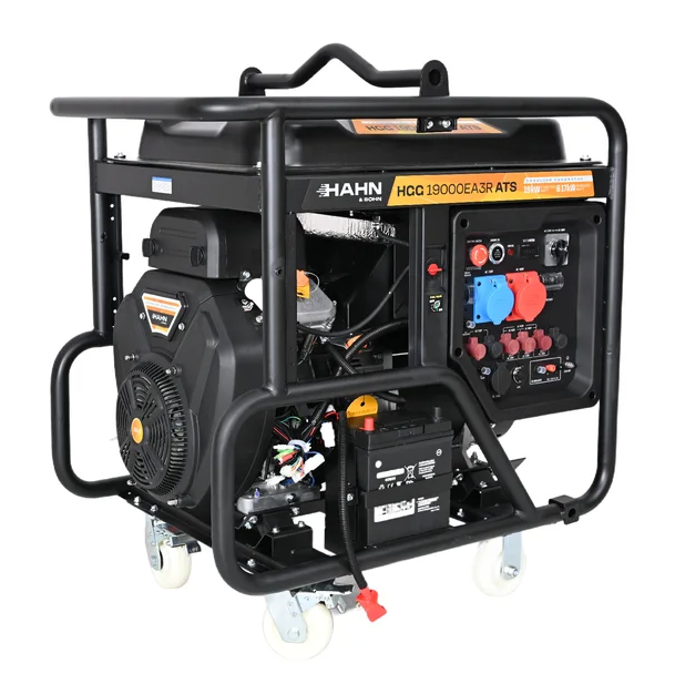 Hahn & Sohn HGG 19000EA3R ATS Benzínová elektrocentrála, 19 kW, 230/400 V