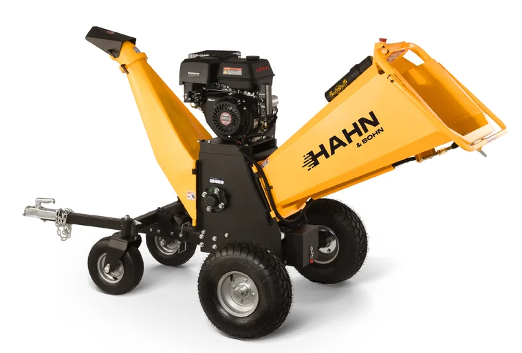 Hahn & Sohn HDV04APRO-E Profesionální benzínový štěpkovač s hydraulickým podáváním a elektrickým startem