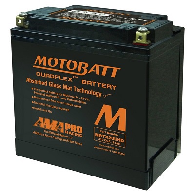 MOTOBATT MBTX20UHD 12V 21Ah 280A motobaterie