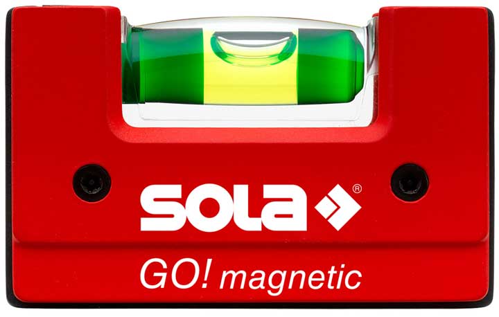 SOLA - GO! magnetic - kompaktní vodováha 6,8 cm - 01621101
