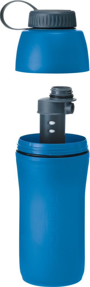 Platypus META BOTTLE MICROFILTER 1L Bluebird skládací láhev modrá s microfiltrem