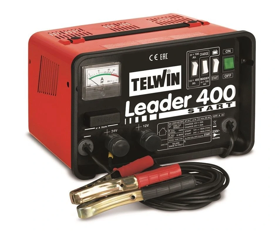 TELWIN LEADER 400 nabíječka autobaterií se startem