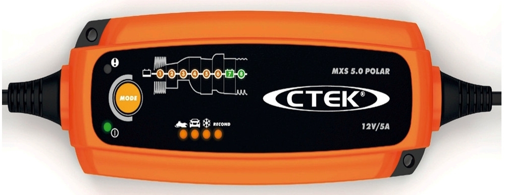 CTEK MXS 5.0 Polar 12V, 5A inteligentní nabíječka (5 let záruka)