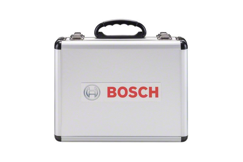 BOSCH 11-dílná sada vrtáků a sekáčů SDS-plus v hliníkovém pouzdře - 2608578765