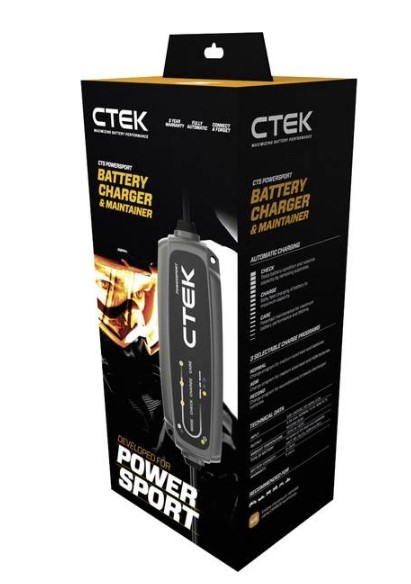 CTEK CT5 Powersport Lithium nabíječka (5 let záruka)