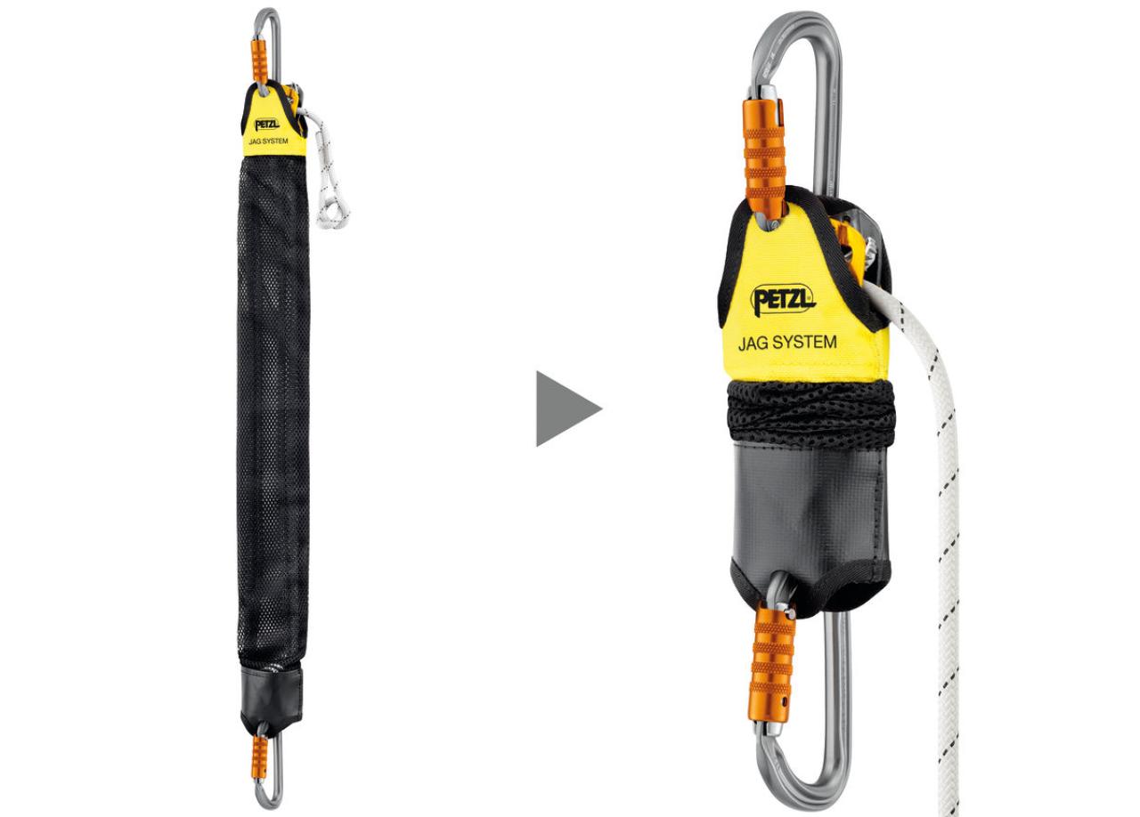 PETZL JAG RESCUE KIT 120m otočná záchranná sada