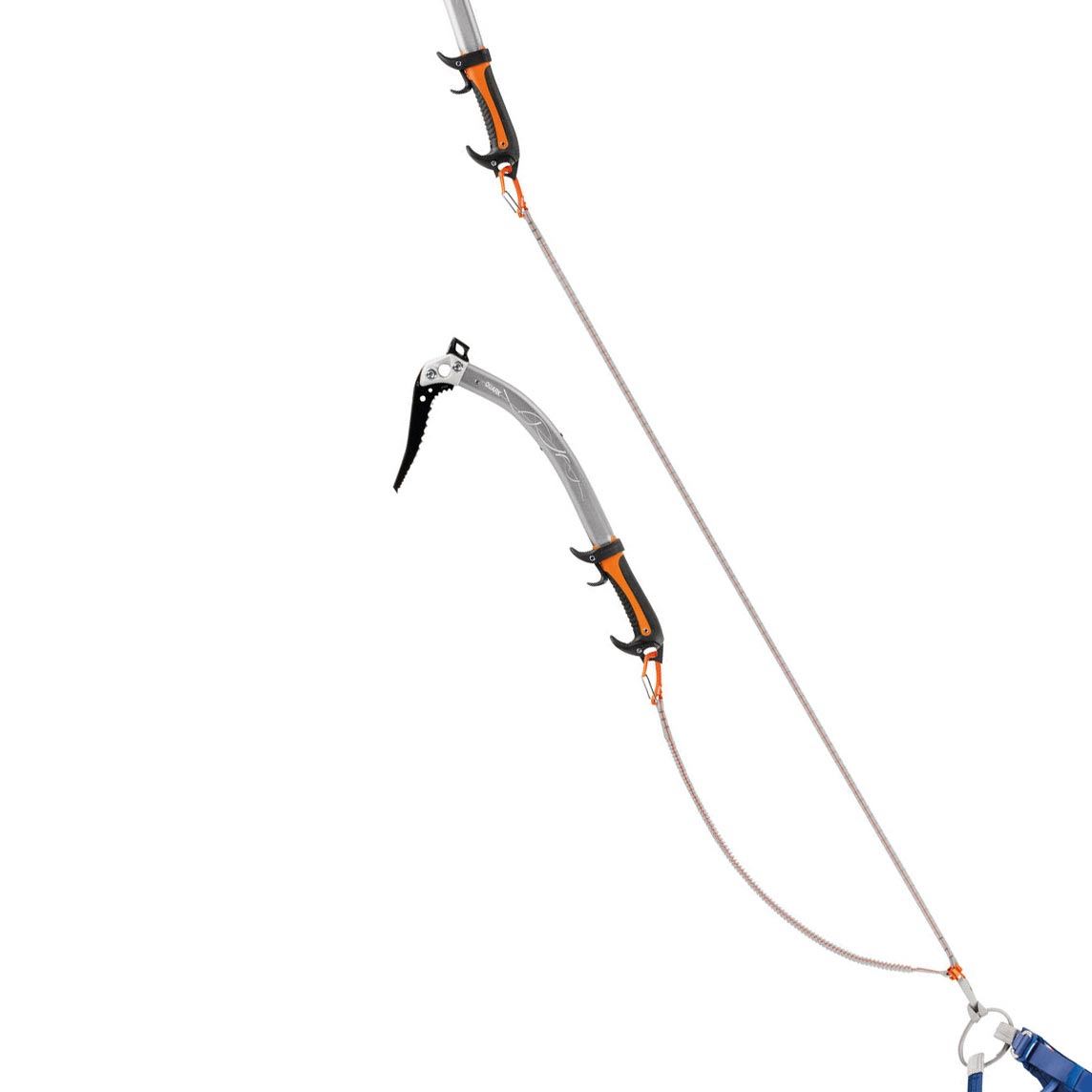 PETZL V-LINK elastické popruhy pro uchycení cepínu