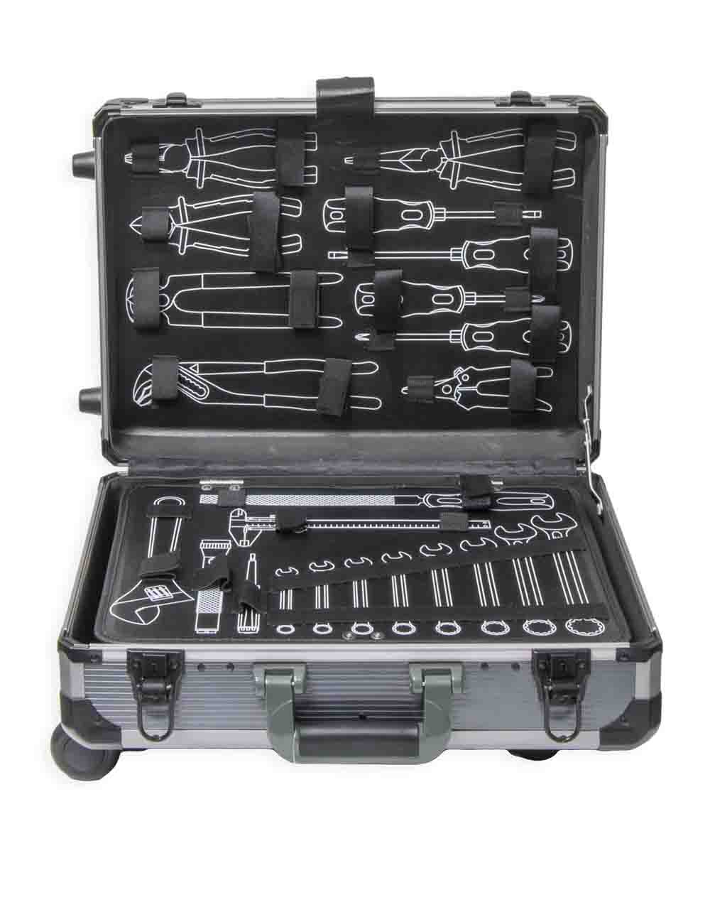 Magg ALK1207 kufr 465x345x142 mm pojízdný, AL design